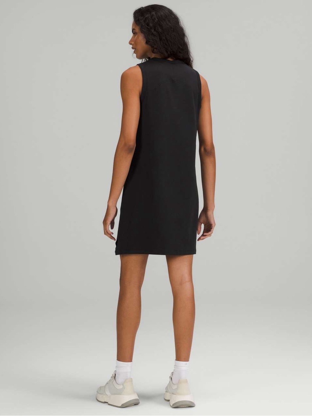 Lululemon athletica Black Sleeveless Shift Mini Dress - Picture 2 of 9